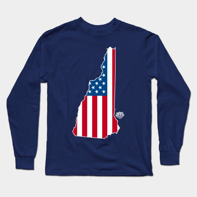 NEW HAMPSHIRE MADE IN THE USA Long Sleeve T-Shirt by LILNAYSHUNZ